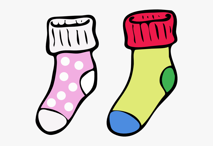 Socks Clip Art, Transparent Clipart