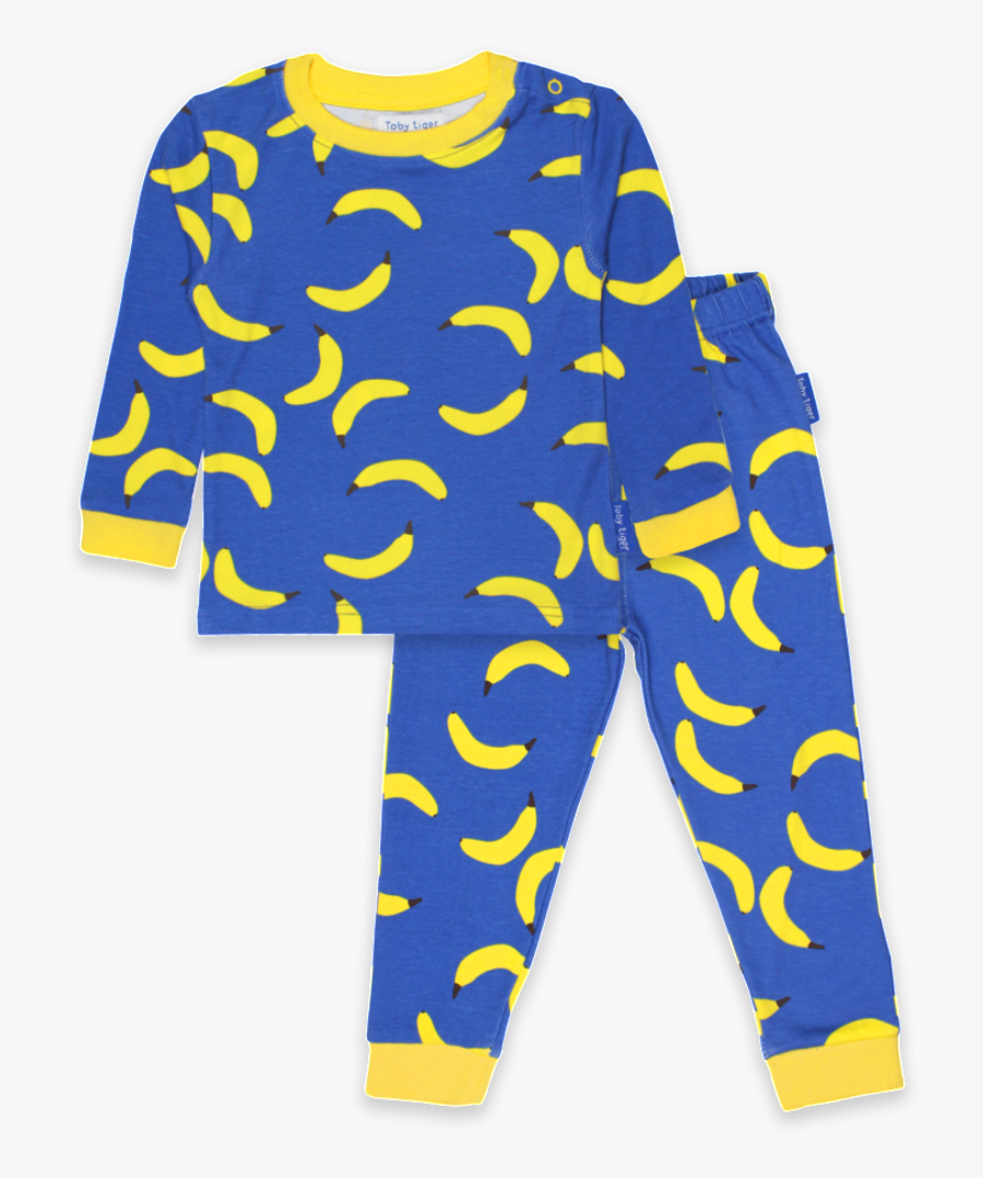 Transparent Little Girl In Pajamas Clipart - Banana Pyjamas For Baby, Transparent Clipart