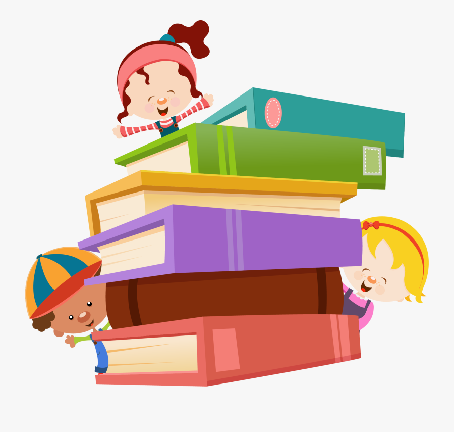 Book Children Png, Transparent Clipart