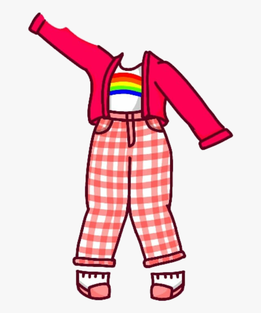 #pjs #gachalife #gacha #gachaoutfit #gachalifeoutfit - Cartoon, Transparent Clipart