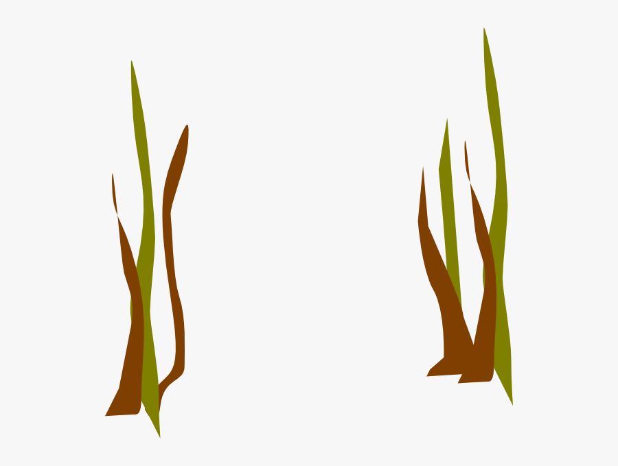 Dead Reeds Clip Art - Dead Grass Vector Png, Transparent Clipart