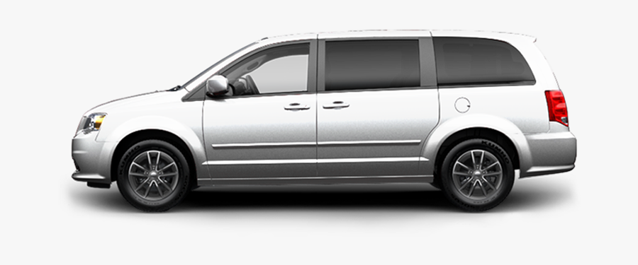 Minivan Clipart Minivan Dodge - Grey Dodge Grand Caravan Sxt 2016, Transparent Clipart