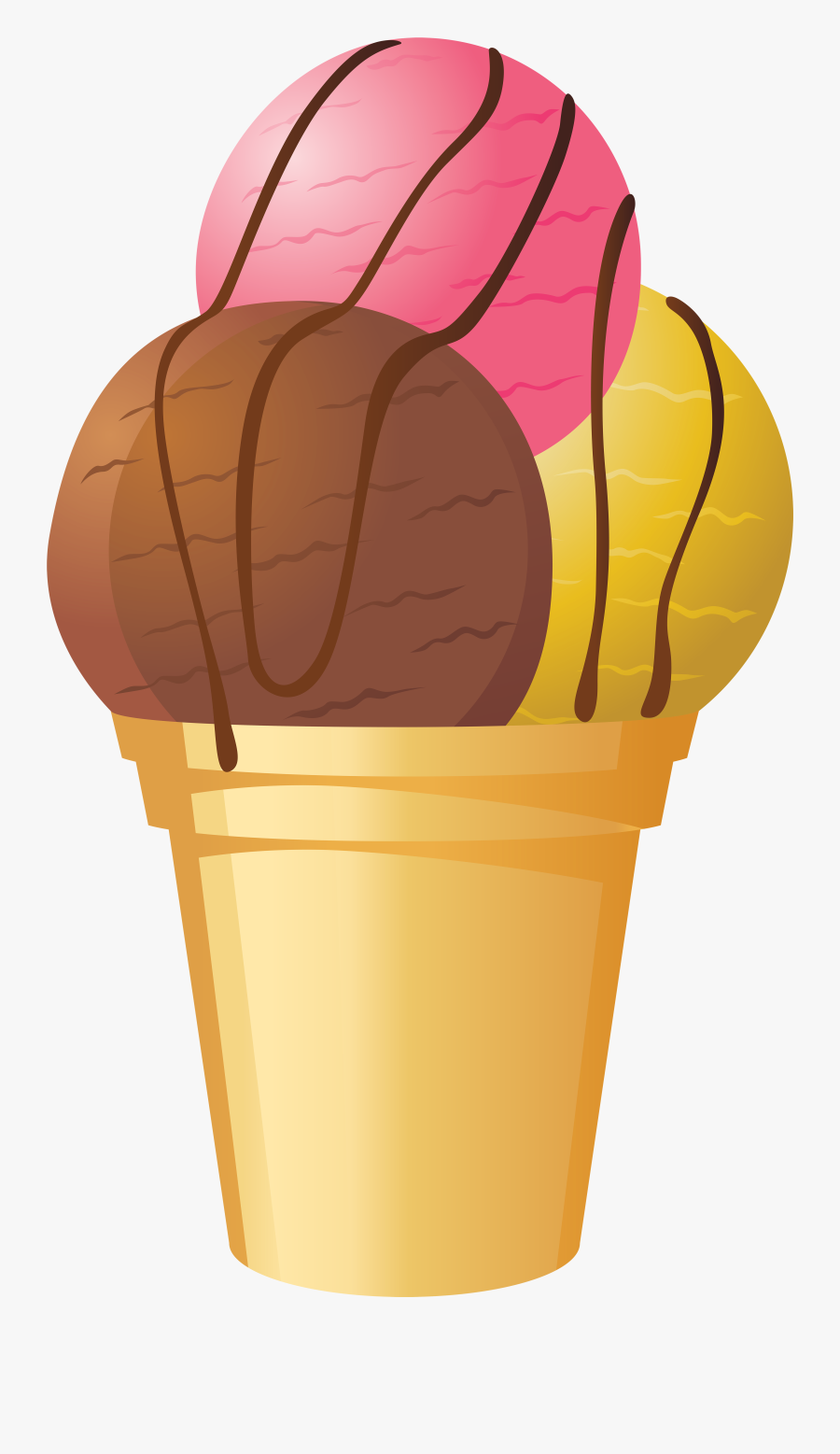 tricolor ice cream cone png clip art clip art cone high