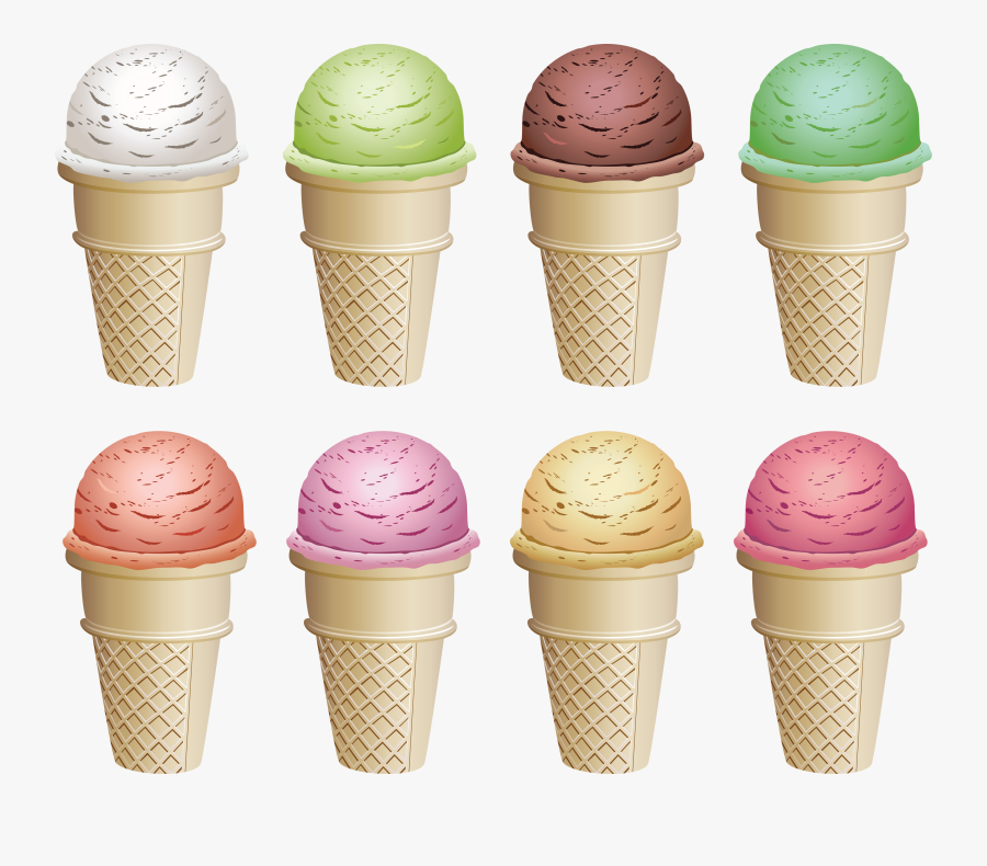 Forty Five Isolated Stock - Ice Cream Vector, Transparent Clipart