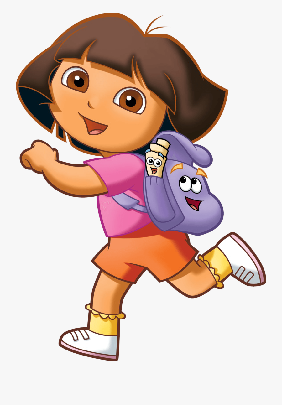 School Play Cliparts Png - Dora The Explorer, Transparent Clipart