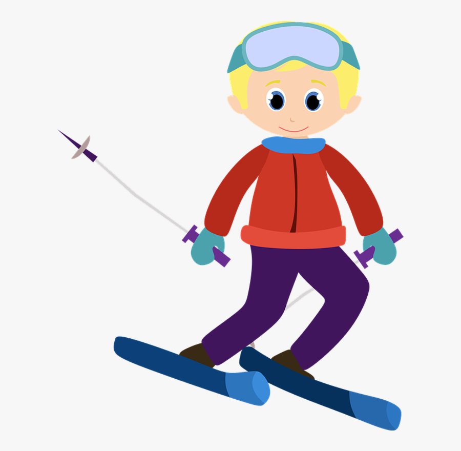 Clip Art Skiing Clipart - Ski Clipart Png, Transparent Clipart