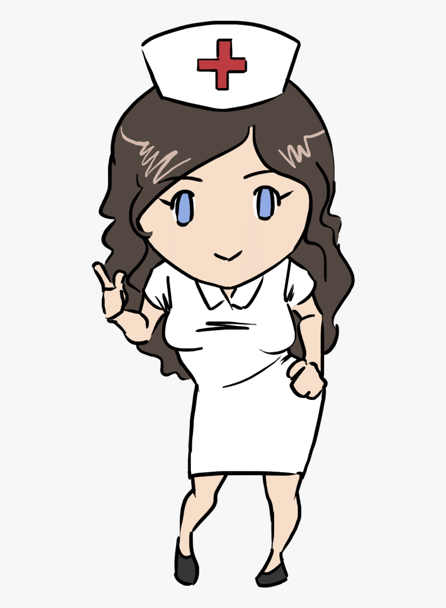 Nurse Nursing Research Clipart Free Clip Art Image - Cute Nurse Girl Clipart, Transparent Clipart