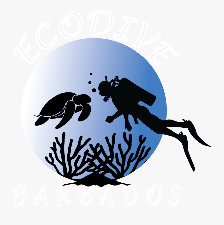 Seaweed Silhouette Png - Scuba Diving Logo, Transparent Clipart