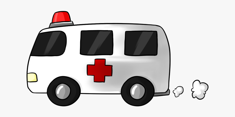 Ambulance Van Clipart - Ambulance Cartoon Png, Transparent Clipart