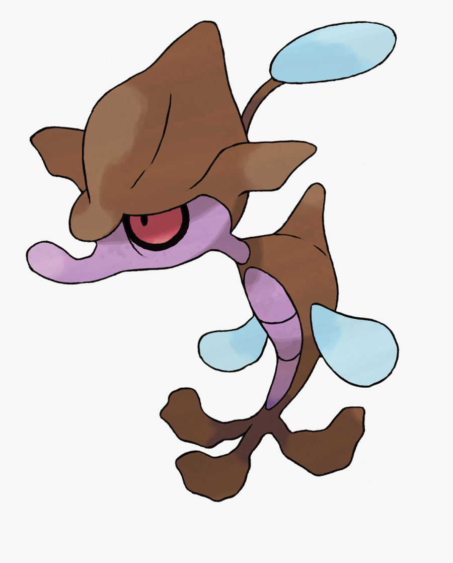 Image Transparent Library Seaweed Clipart Dead - Pokemon Skrelp, Transparent Clipart