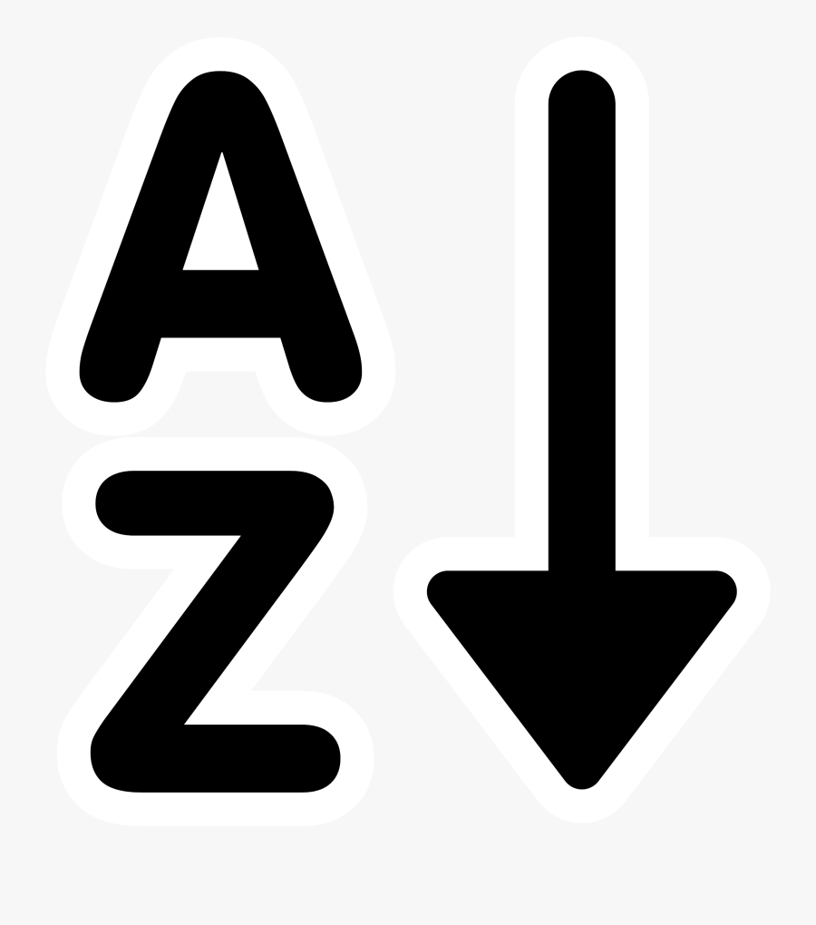 Free Az Cliparts Download - Az Clipart Black And White, Transparent Clipart