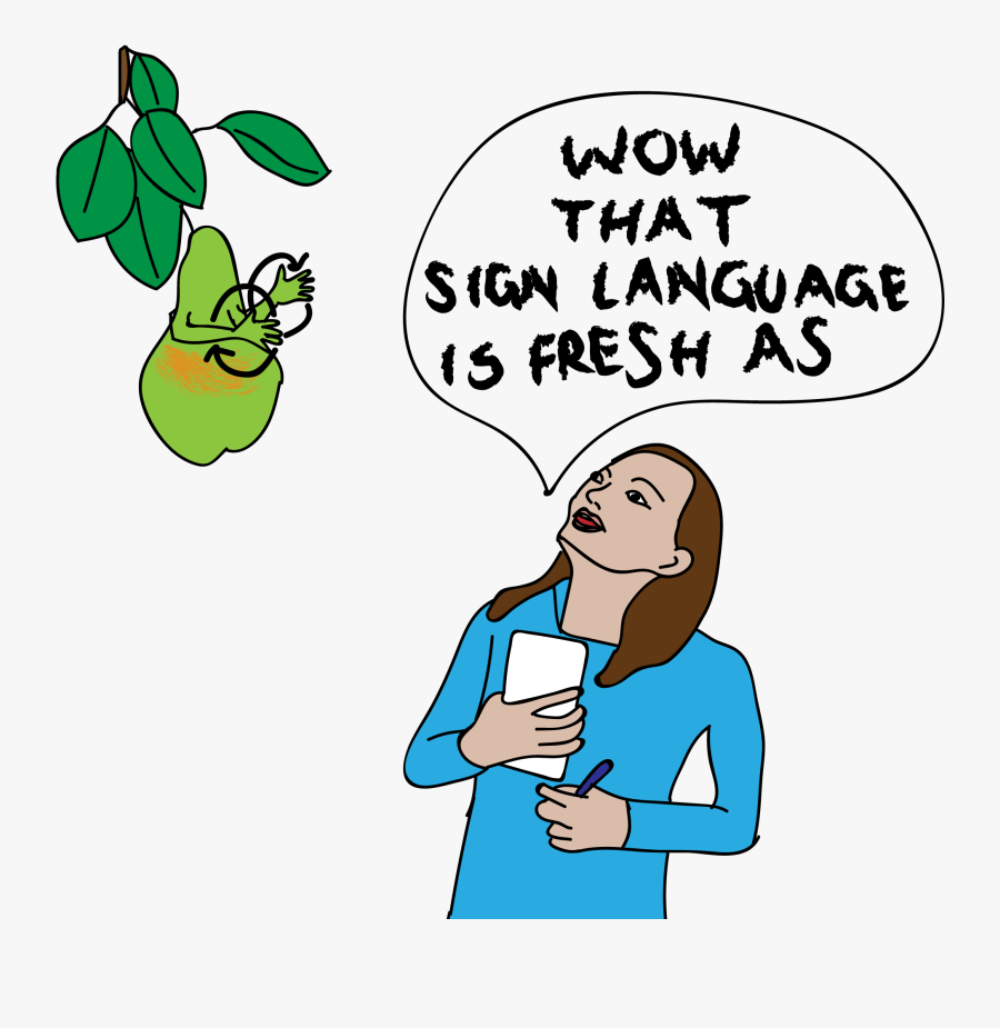 Emerging Sign Languages Are Ripe For Studying The Origins - Say Fuck In Sign Language, Transparent Clipart