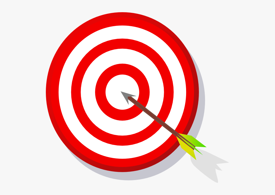 Learning Target Bullseye Clipart - Target Clip Art, Transparent Clipart