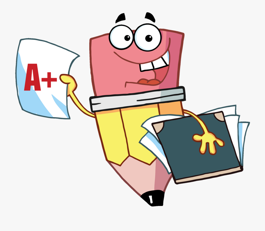 Pencil Clipart English - Learning Clipart, Transparent Clipart