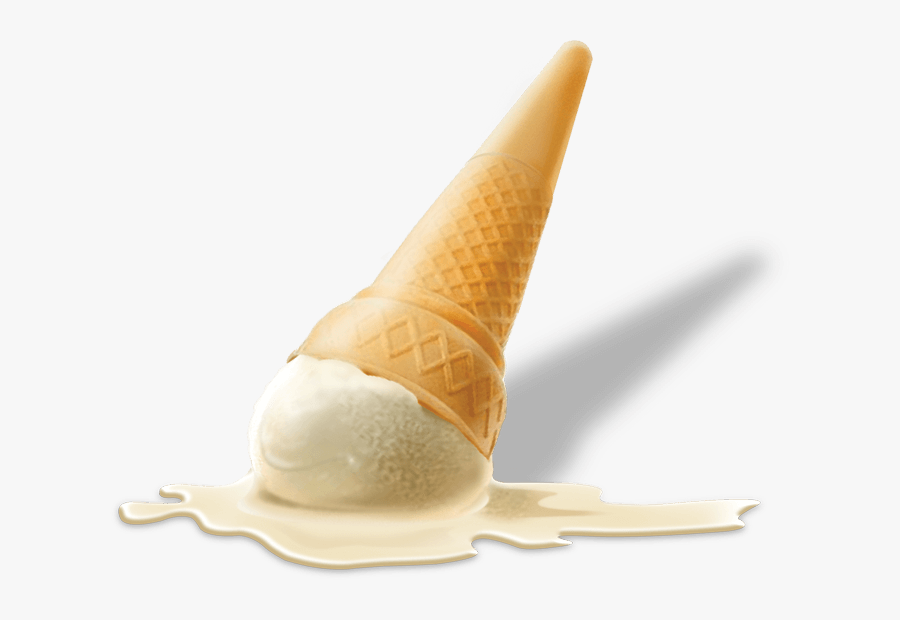 Melting Ice Cream Png - Melting Vanilla Ice Cream, Transparent Clipart