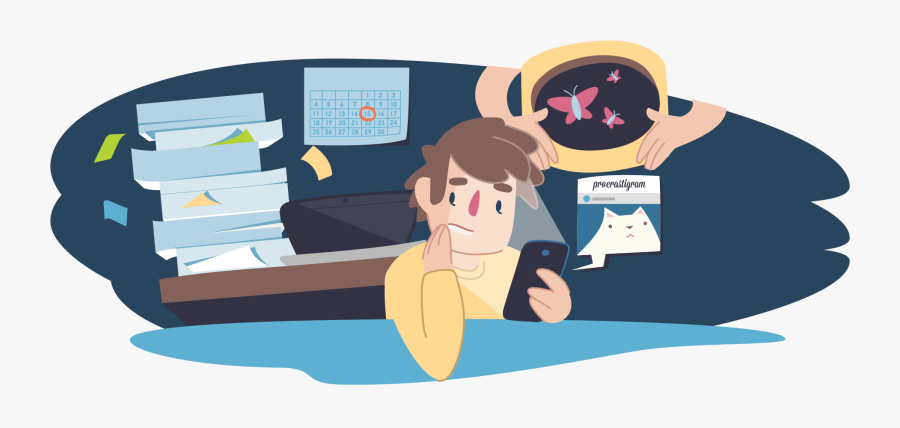 Midterm Clipart Study Session - Exam Stress Png, Transparent Clipart