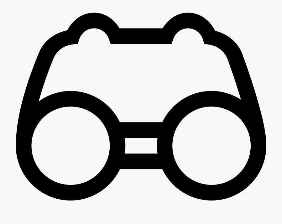 Binoculars Icon Free Download - Transparent Binocular Icon, Transparent Clipart