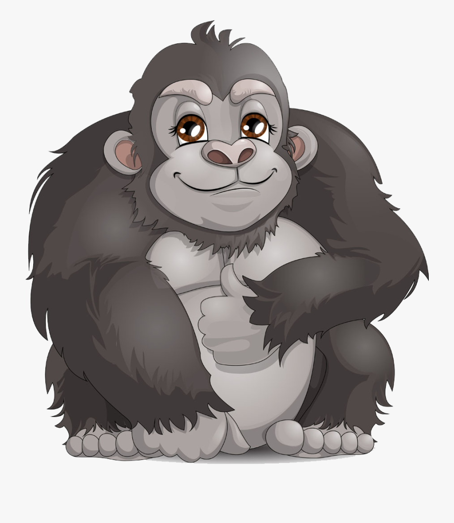 Collection Of Png - Gorilla Clipart Png, Transparent Clipart