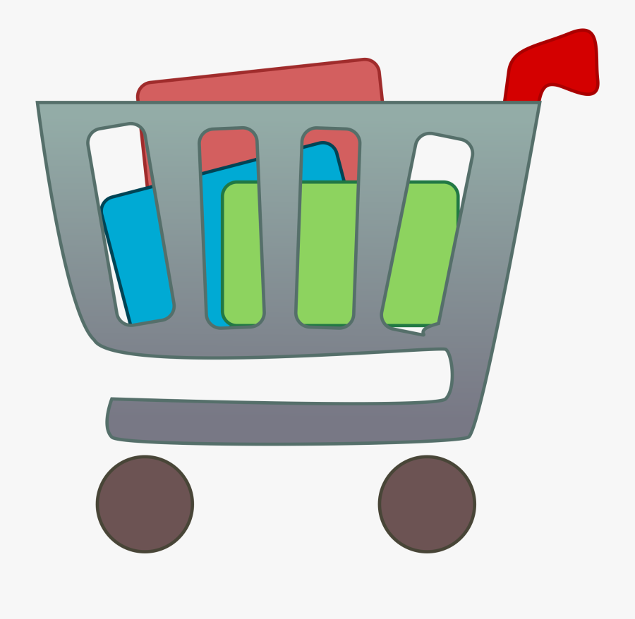 Cashier Clipart Grocery Cashier - Shopping Clipart, Transparent Clipart