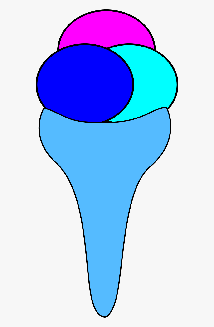 Transparent Ice Cream Cone Clipart Png - Ice Cream, Transparent Clipart