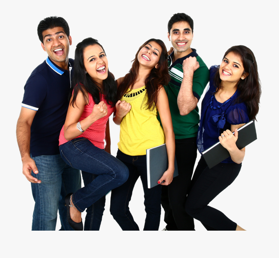 Study Clipart College Indian Students - Indian Students, Transparent Clipart