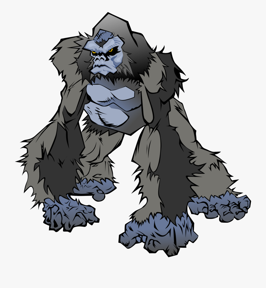 Gorilla Png - Animated Angry Gorilla Png, Transparent Clipart