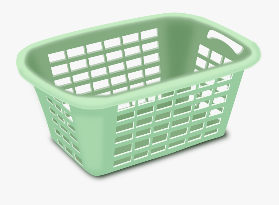 Laundry Basket Clip Art, Transparent Clipart