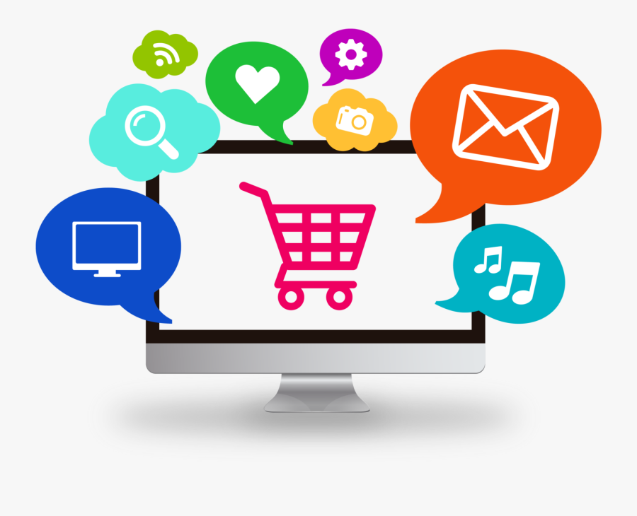 E Commercial, Transparent Clipart