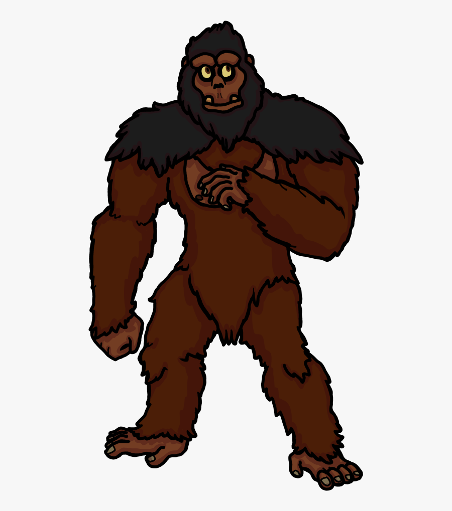 Cliparts For Free Download Ape Clipart Silverback Gorilla - Illustration, Transparent Clipart