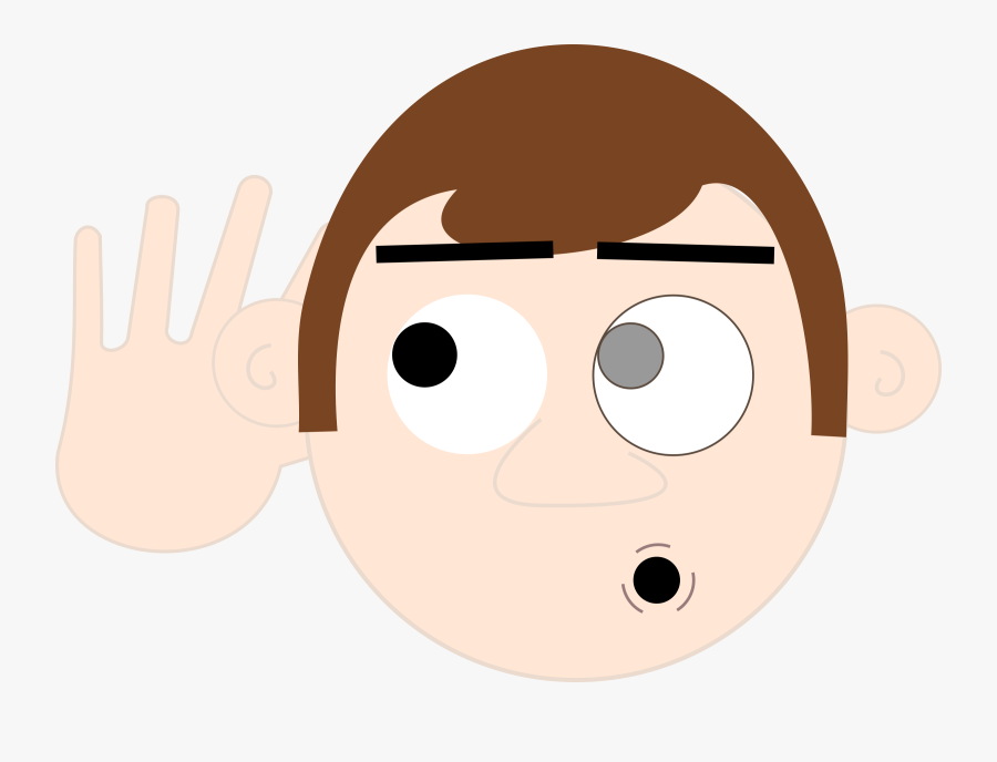 Skin,eye,thumb - Hear Vector, Transparent Clipart