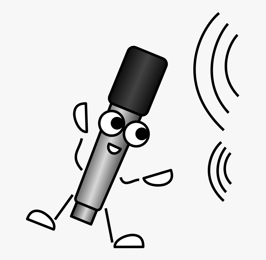 Mike The Mic Listening - Mike Clipart, Transparent Clipart