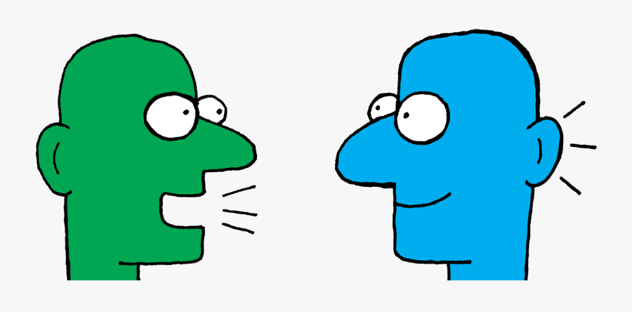 Be More Confident And Improve Your Fluency - Clipart Verbal Communication, Transparent Clipart