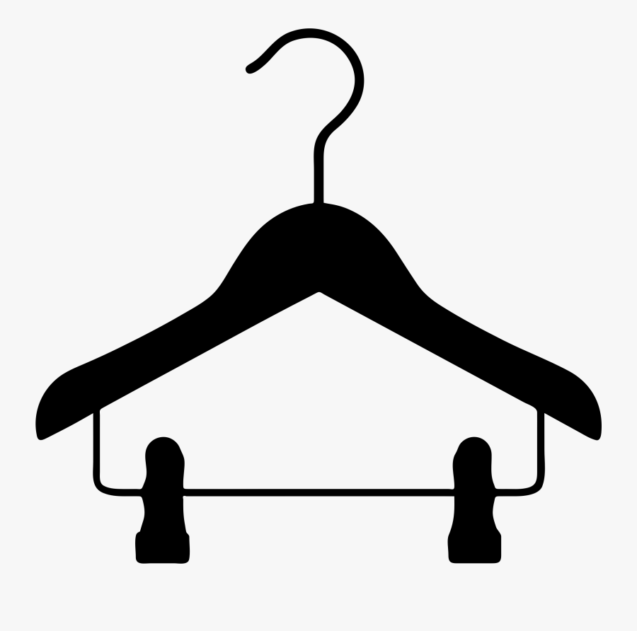 Clipart - Hanger With Clip Clipart, Transparent Clipart