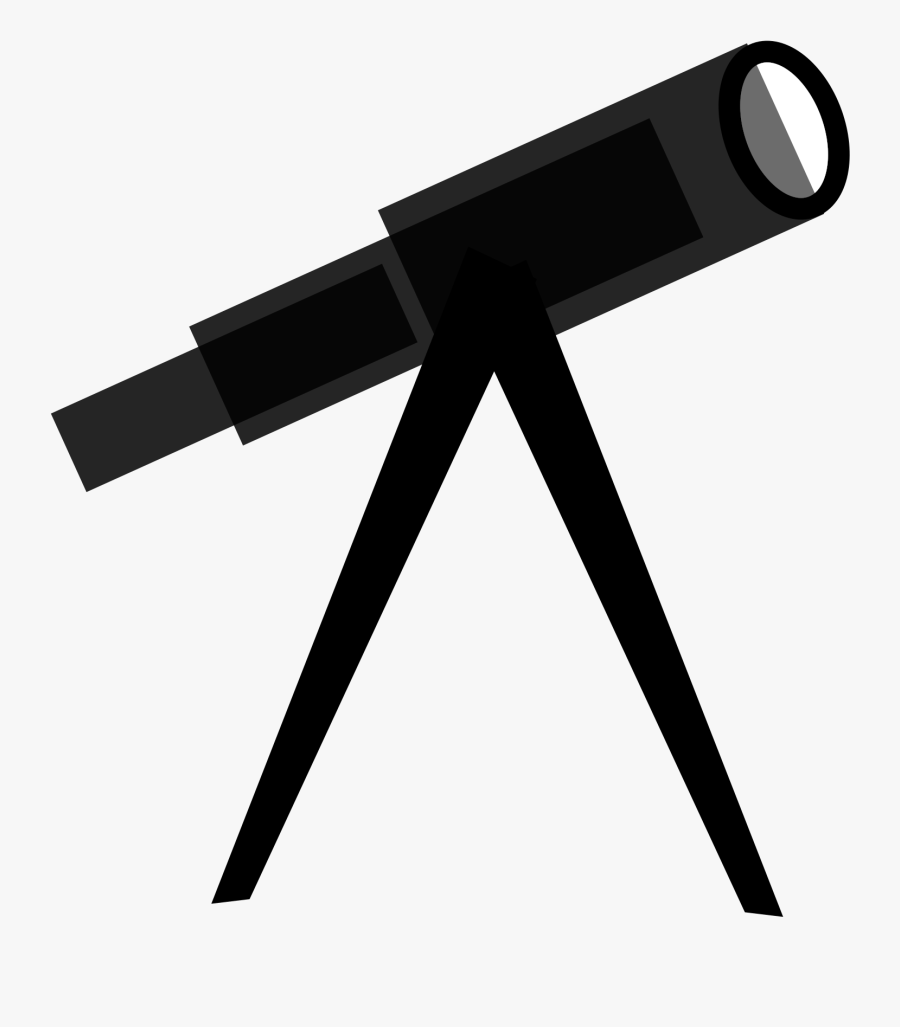 Telescope Clipart Simple - Telescope Clip Art, Transparent Clipart