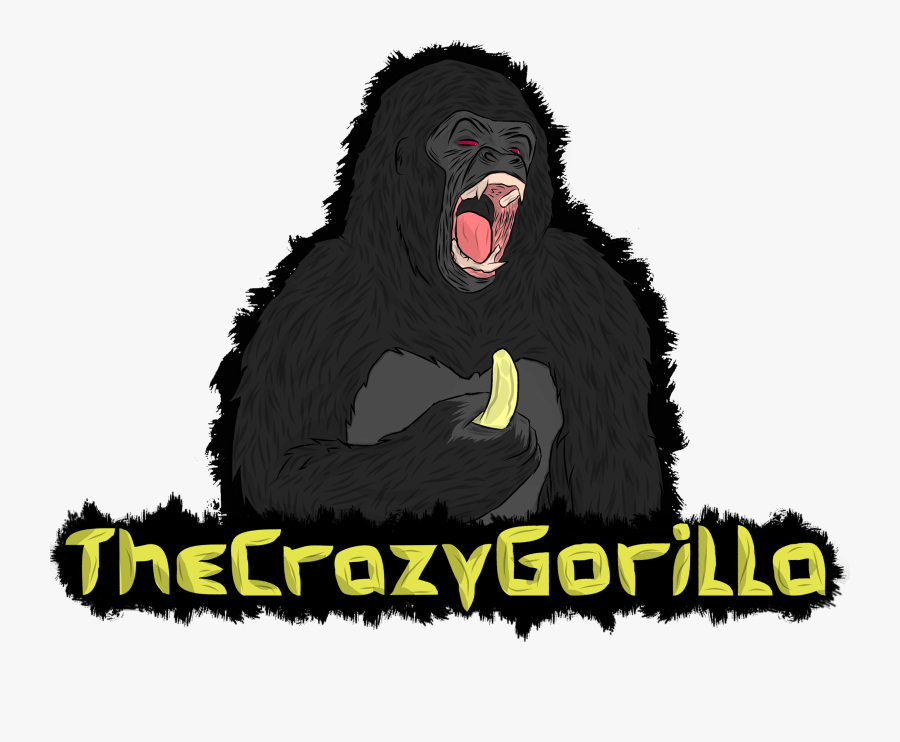 Thecrazygorilla New Comedy Skit - Crazy Gorilla, Transparent Clipart