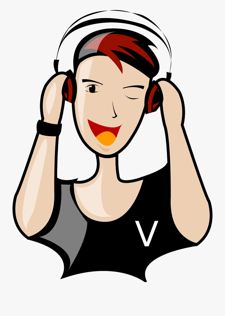 Dj - Cartoon Dj, Transparent Clipart