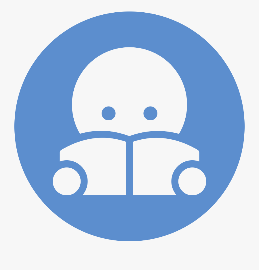 Read - Drupal Circle Icon, Transparent Clipart