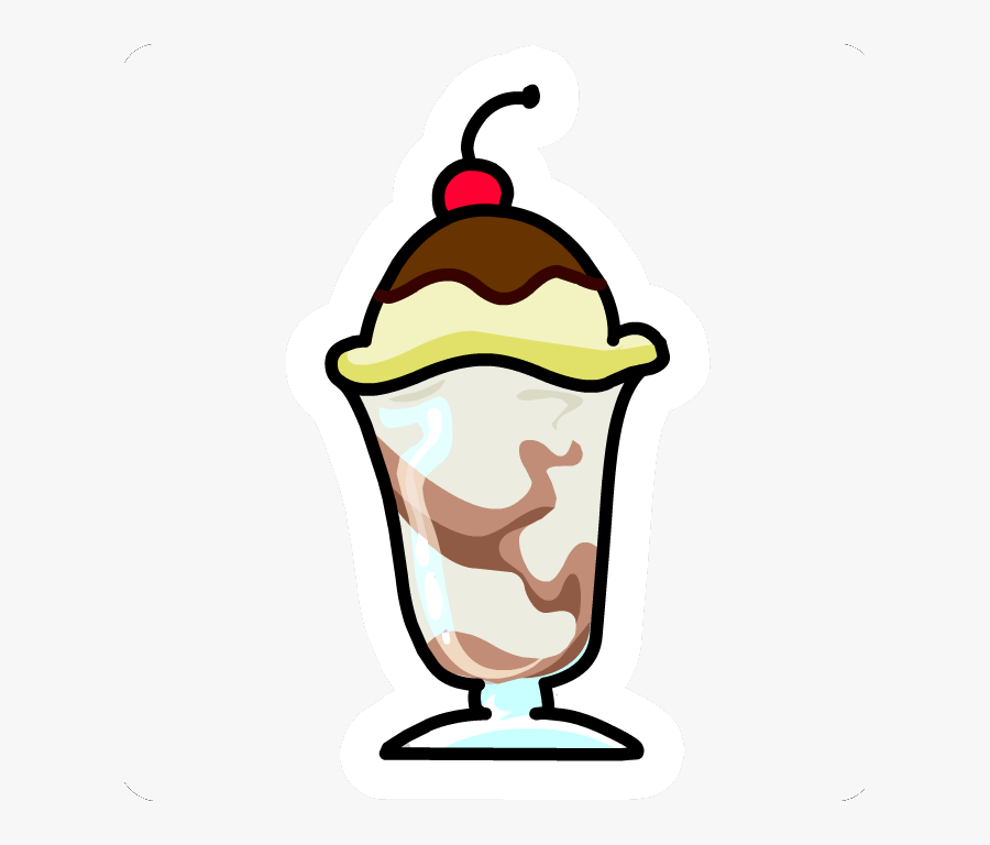 Transparent Ice Cream Sundaes Clipart - Hot Fudge Sundae Clip Art, Transparent Clipart