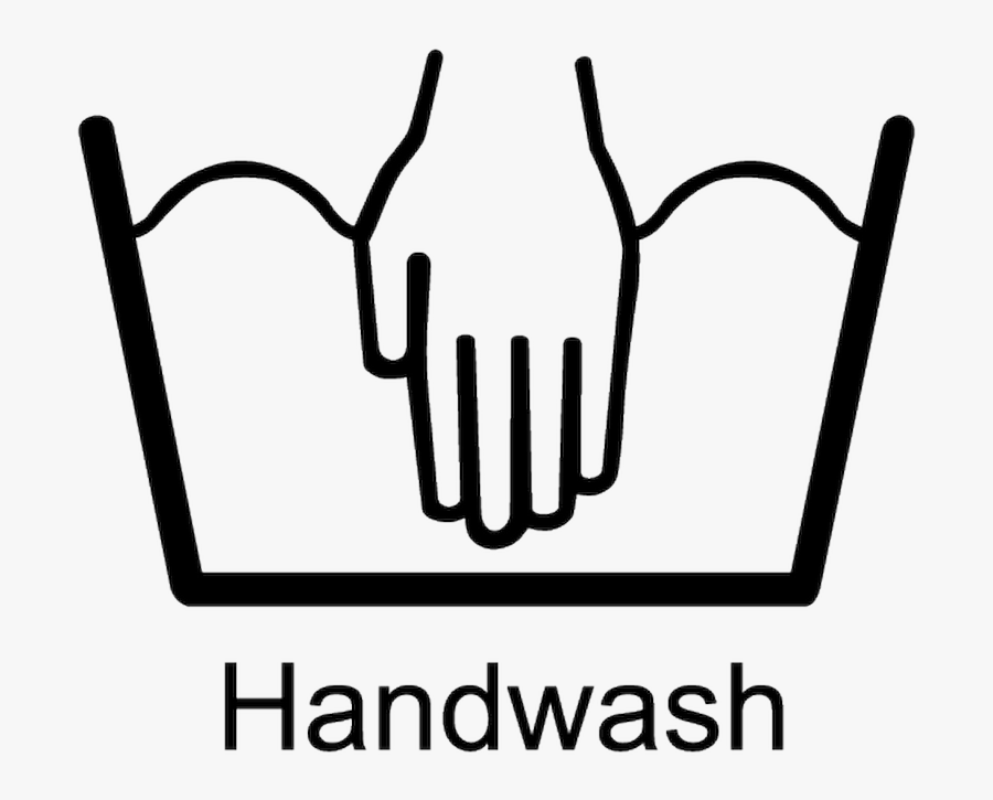 65435 Jdm Handwash - Laundry Symbol, Transparent Clipart