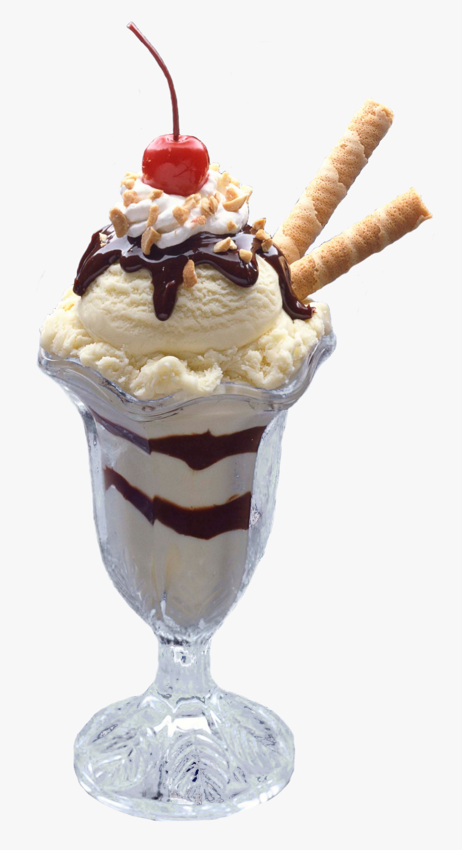 Ice Cream Sundae Png, Transparent Clipart