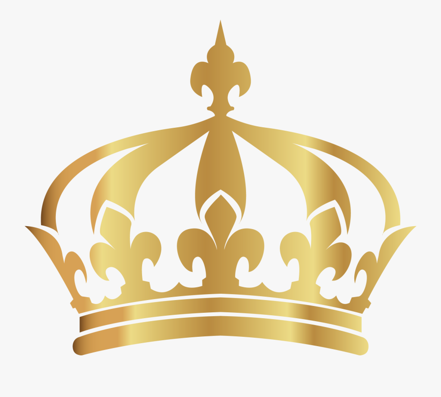 Crown Gold Coins Clipart - Gold Crown Logo Transparent, Transparent Clipart