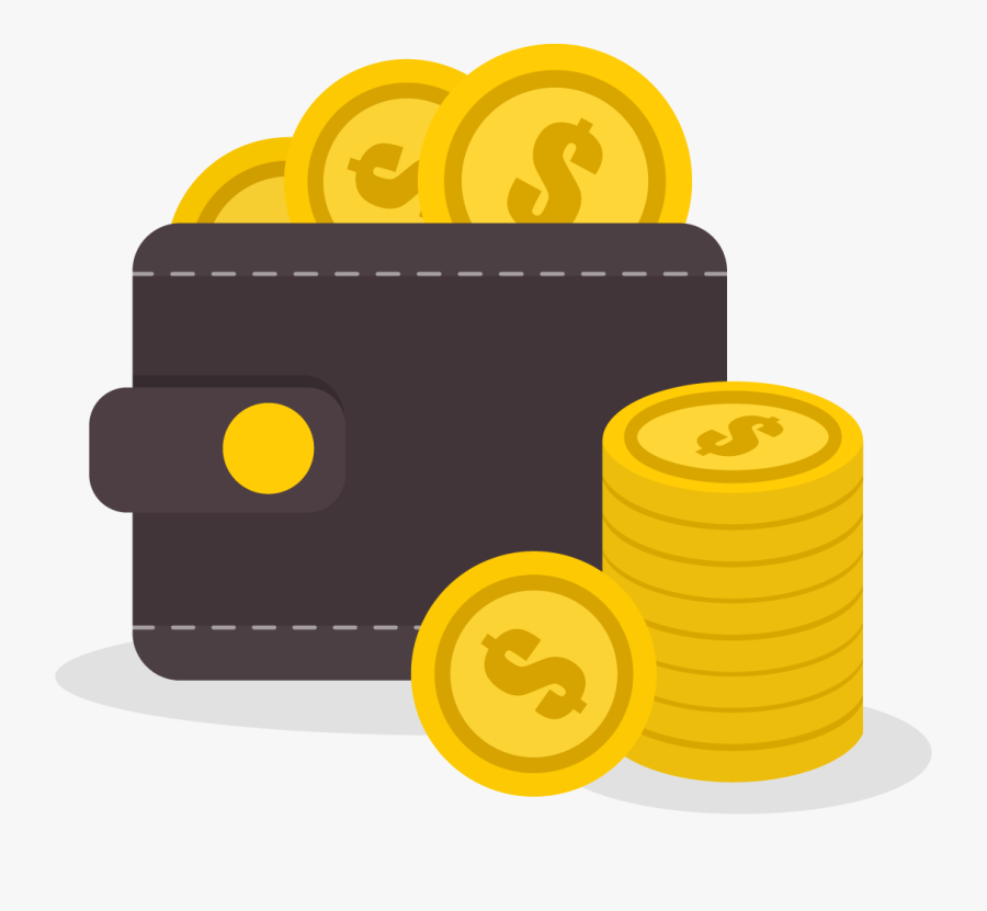 Coins Clipart Dollar Png Image - Cryptocurrency Wallet Development Png, Transparent Clipart