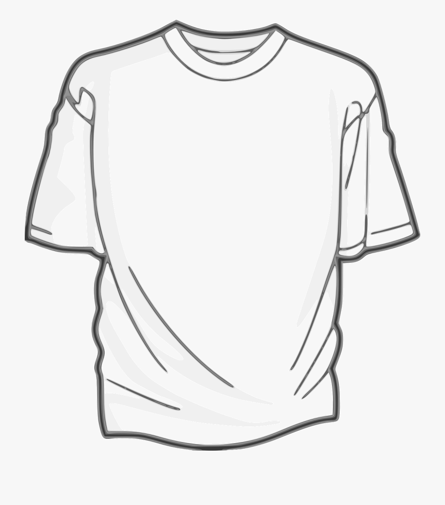 Shirt Clipart Transparent Background - Transparent Background T Shirt Clip Art, Transparent Clipart