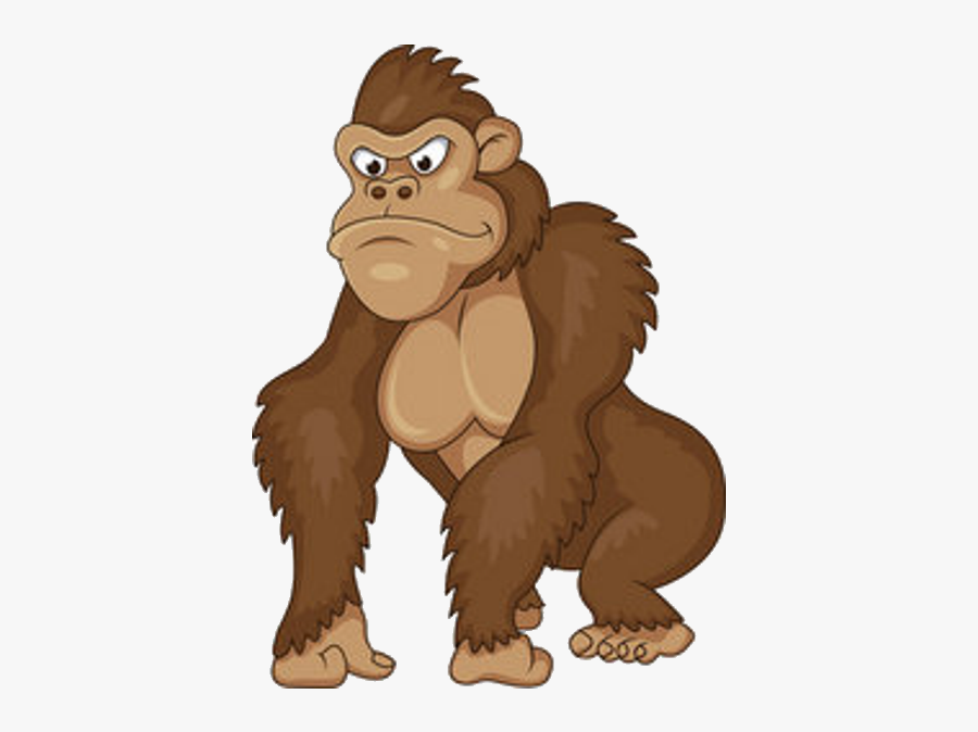 Banner Free Download Ape Clipart Monke - Gorilla Clipart Transparent Background, Transparent Clipart