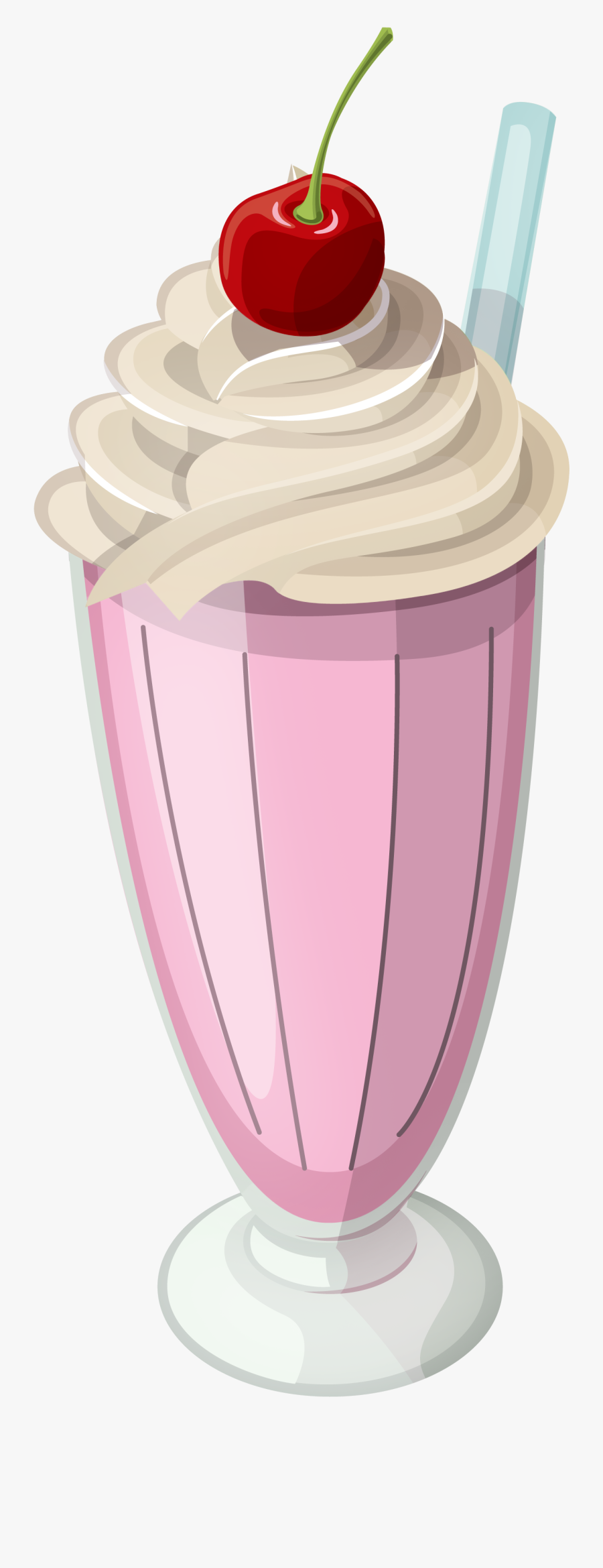 Sundae Clipart Birthday - Ice Cream Shake Clipart, Transparent Clipart