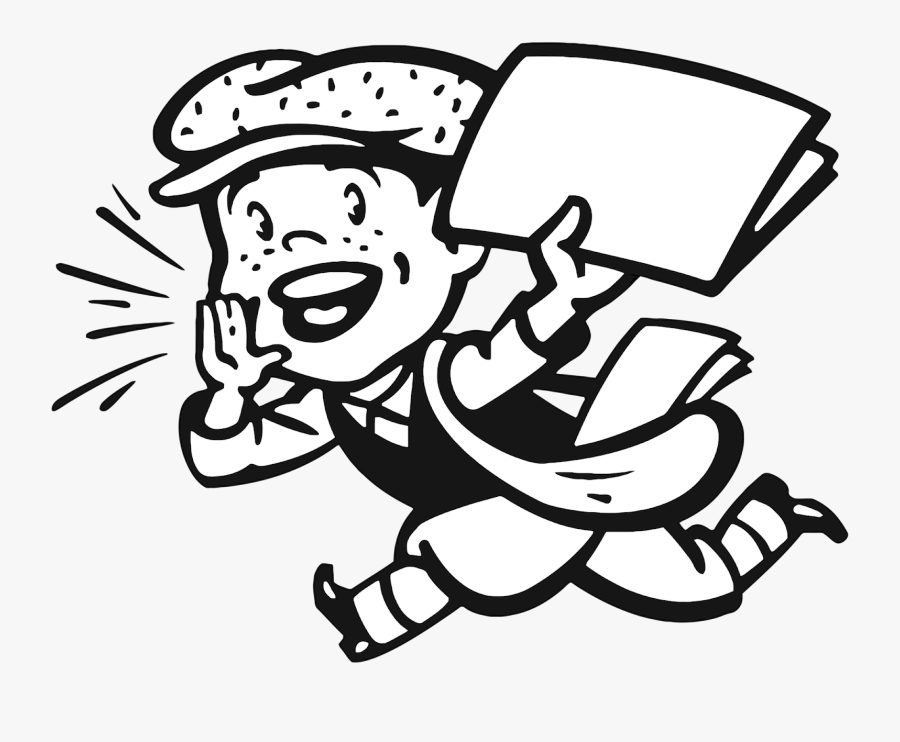 Transparent Boy Clipart Png - Extra Extra Read All, Transparent Clipart
