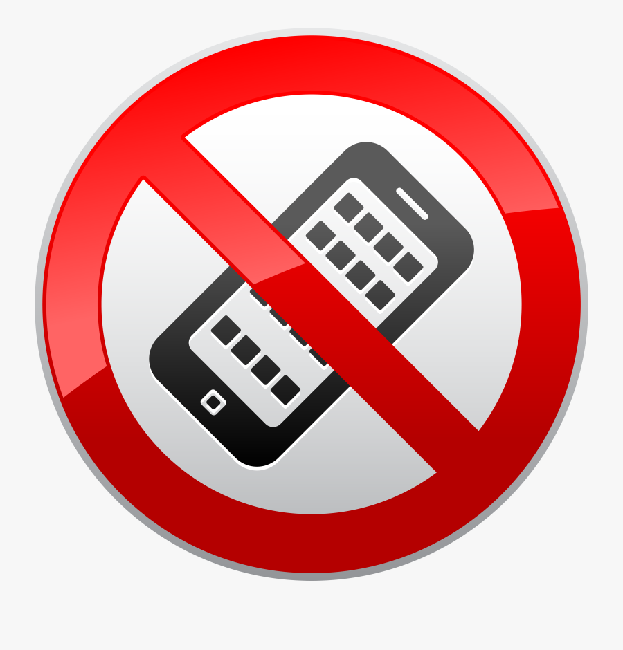 No Activated Mobile Phones Prohibition Sign Png Clipart - Fora De Cobertura, Transparent Clipart