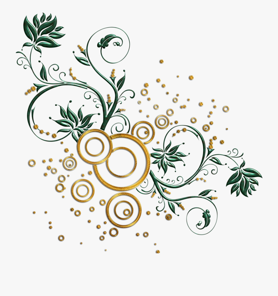 Swirls Clipart - Transparent Floral Swirl Png, Transparent Clipart