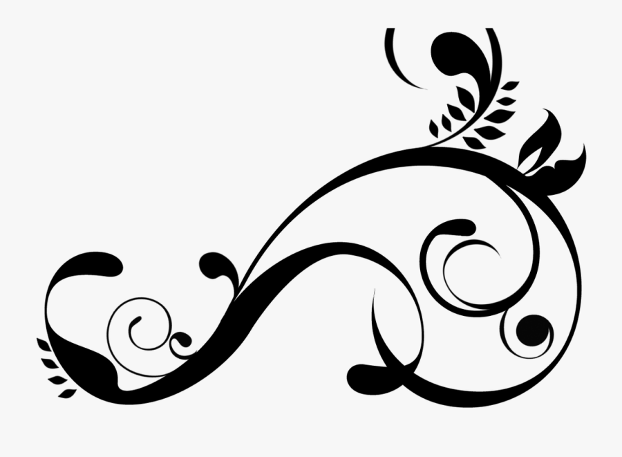 Simple Swirl Png Line Design Pictures Wwwpicturesbosscom - Black And White Simple...