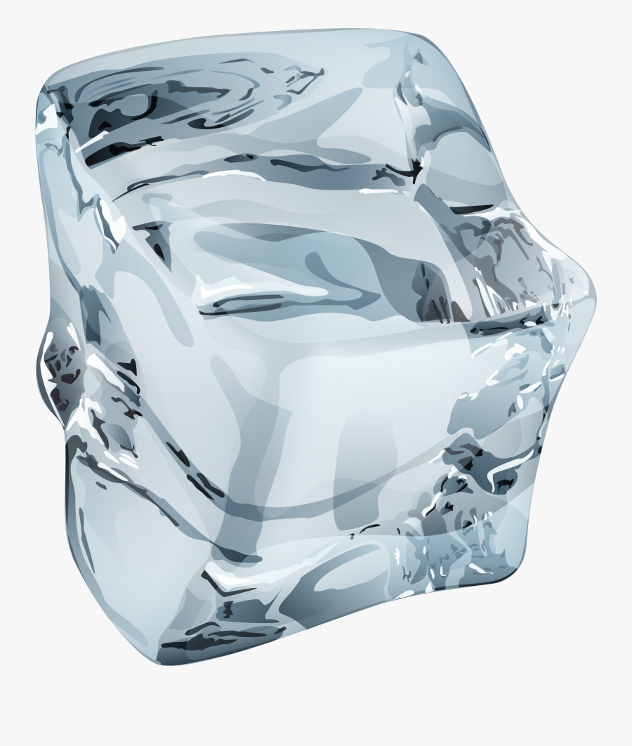 Transparent Ice Cube Png Clip Art - Frozen Transparent Ice Cube, Transparent Clipart